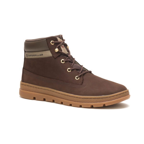 CAT Cite Leather Boot - Coffee Bean