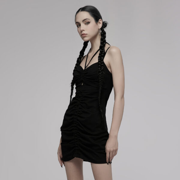 Drawstring Bodycon Slip Dress - Image 5