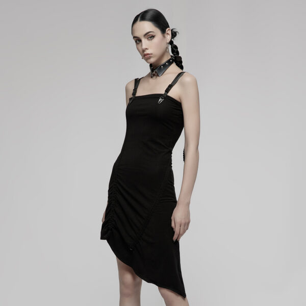 Drawstring Folds Slip Dress - M-L - Image 6