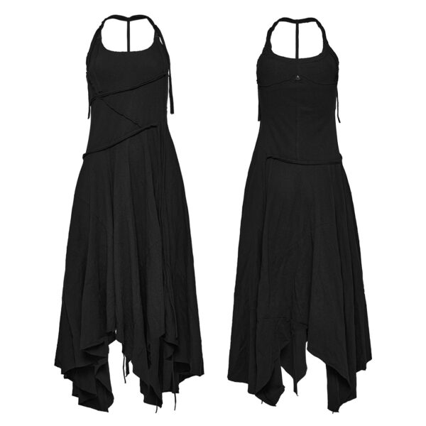 Asymmetric Slip Long Dress XS-S - Image 5