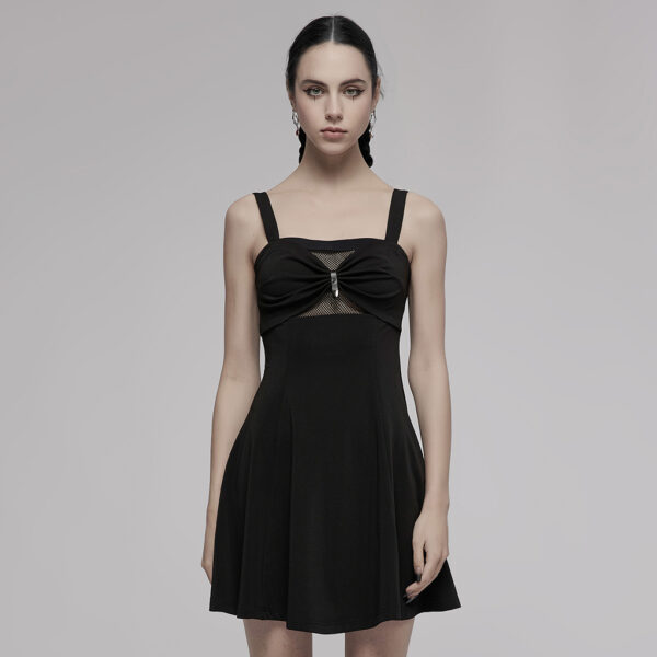 Slim Fit Suspender Dress - Image 4