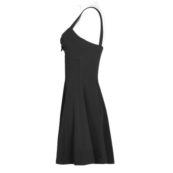 Slim Fit Suspender Dress - Image 2