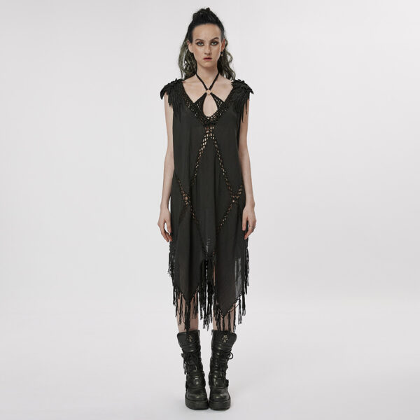 Woven Sleeveless Cover Up Dress - Image 3