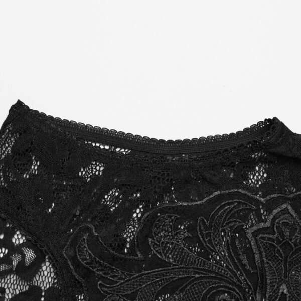 Lace Tank Cropped Top - Image 8