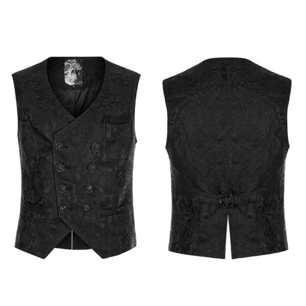 Exquisite Pattern Jacquard Waistcoat